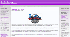Desktop Screenshot of cacasey.wordpress.com