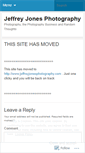 Mobile Screenshot of jeffreyjonesphotography.wordpress.com