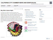 Tablet Screenshot of californiacitychamber.wordpress.com