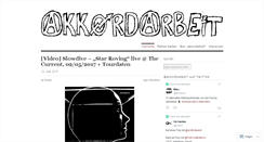 Desktop Screenshot of akkordarbeit.wordpress.com