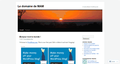 Desktop Screenshot of cmam85.wordpress.com