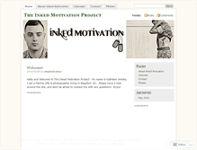 Tablet Screenshot of inkedmotivation.wordpress.com