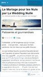 Mobile Screenshot of lemariagepourlesnuls.wordpress.com