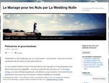 Tablet Screenshot of lemariagepourlesnuls.wordpress.com