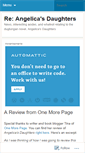 Mobile Screenshot of angelicasdaughters.wordpress.com