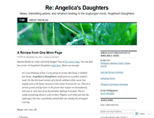 Tablet Screenshot of angelicasdaughters.wordpress.com