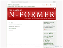 Tablet Screenshot of nuclearnformer.wordpress.com