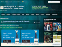 Tablet Screenshot of firepigeon.wordpress.com