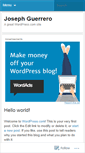 Mobile Screenshot of blogbyjoseph.wordpress.com