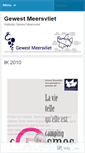 Mobile Screenshot of gewestmeersvliet.wordpress.com