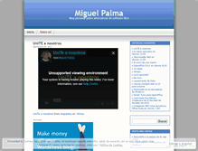 Tablet Screenshot of miguelpalma.wordpress.com