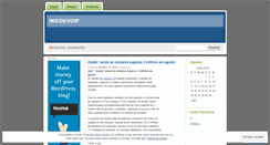 Desktop Screenshot of insidevoip.wordpress.com