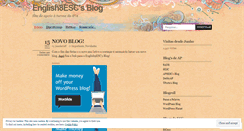 Desktop Screenshot of english8esc.wordpress.com