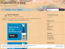 Tablet Screenshot of english8esc.wordpress.com