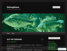 Tablet Screenshot of fishing4bass.wordpress.com