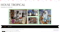 Desktop Screenshot of housetropical.wordpress.com