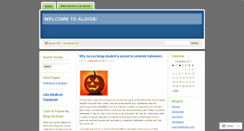 Desktop Screenshot of aloids.wordpress.com
