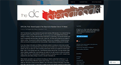 Desktop Screenshot of dcinternationalist.wordpress.com