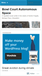 Mobile Screenshot of bowlcourt.wordpress.com