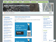 Tablet Screenshot of bowlcourt.wordpress.com