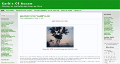 Desktop Screenshot of karbi.wordpress.com