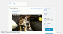 Desktop Screenshot of fffunny.wordpress.com