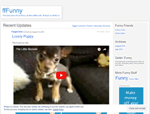 Tablet Screenshot of fffunny.wordpress.com