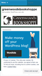 Mobile Screenshot of greenwoodsbookshoppe.wordpress.com