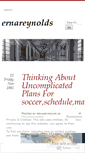 Mobile Screenshot of ernareynolds.wordpress.com