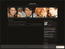 Tablet Screenshot of nileyworld.wordpress.com