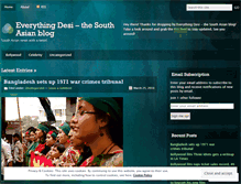 Tablet Screenshot of everythingdesi.wordpress.com