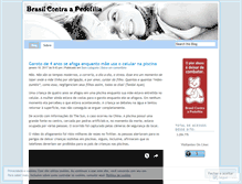 Tablet Screenshot of brasilcontraapedofilia.wordpress.com