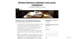 Desktop Screenshot of businesslibrarians.wordpress.com