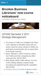 Mobile Screenshot of businesslibrarians.wordpress.com