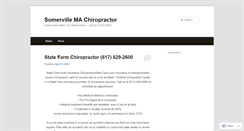 Desktop Screenshot of chiro617.wordpress.com