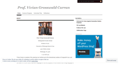 Desktop Screenshot of profvcurran.wordpress.com