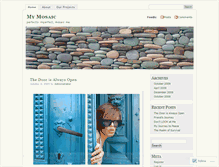 Tablet Screenshot of mymosaic.wordpress.com