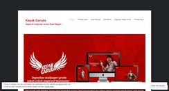 Desktop Screenshot of kepakgaruda.wordpress.com