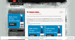 Desktop Screenshot of ladderview.wordpress.com