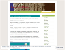 Tablet Screenshot of iesusioshemarian.wordpress.com