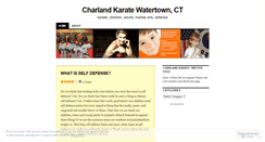 Desktop Screenshot of martialartsforfamilywatertownct.wordpress.com