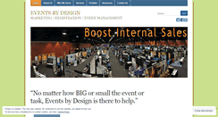 Desktop Screenshot of eventsdesigner.wordpress.com
