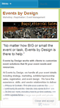 Mobile Screenshot of eventsdesigner.wordpress.com