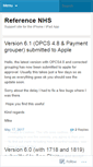 Mobile Screenshot of nhsref.wordpress.com