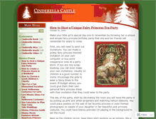 Tablet Screenshot of cinderellacastle.wordpress.com