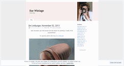 Desktop Screenshot of ilsewielage.wordpress.com