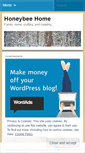 Mobile Screenshot of honeybeehome.wordpress.com