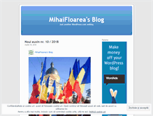 Tablet Screenshot of mihaifloarea.wordpress.com