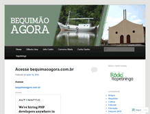 Tablet Screenshot of bequimaoagora.wordpress.com
