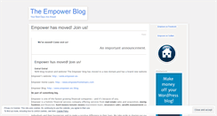 Desktop Screenshot of empoweryourbest.wordpress.com